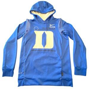 Nike Duke Blue Devils Dri-Fit Hoodie Men’s Small Youth L/XL Performance Pullover